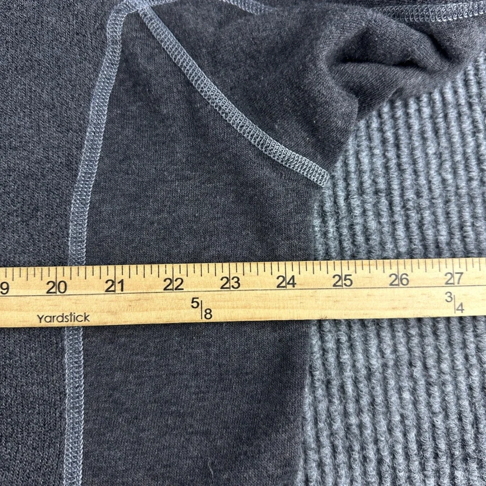 Kuhl‎ Interceptr Fleece Full Zip Jacket Mens XL Charcoal Gray Alfpaca Kashmira